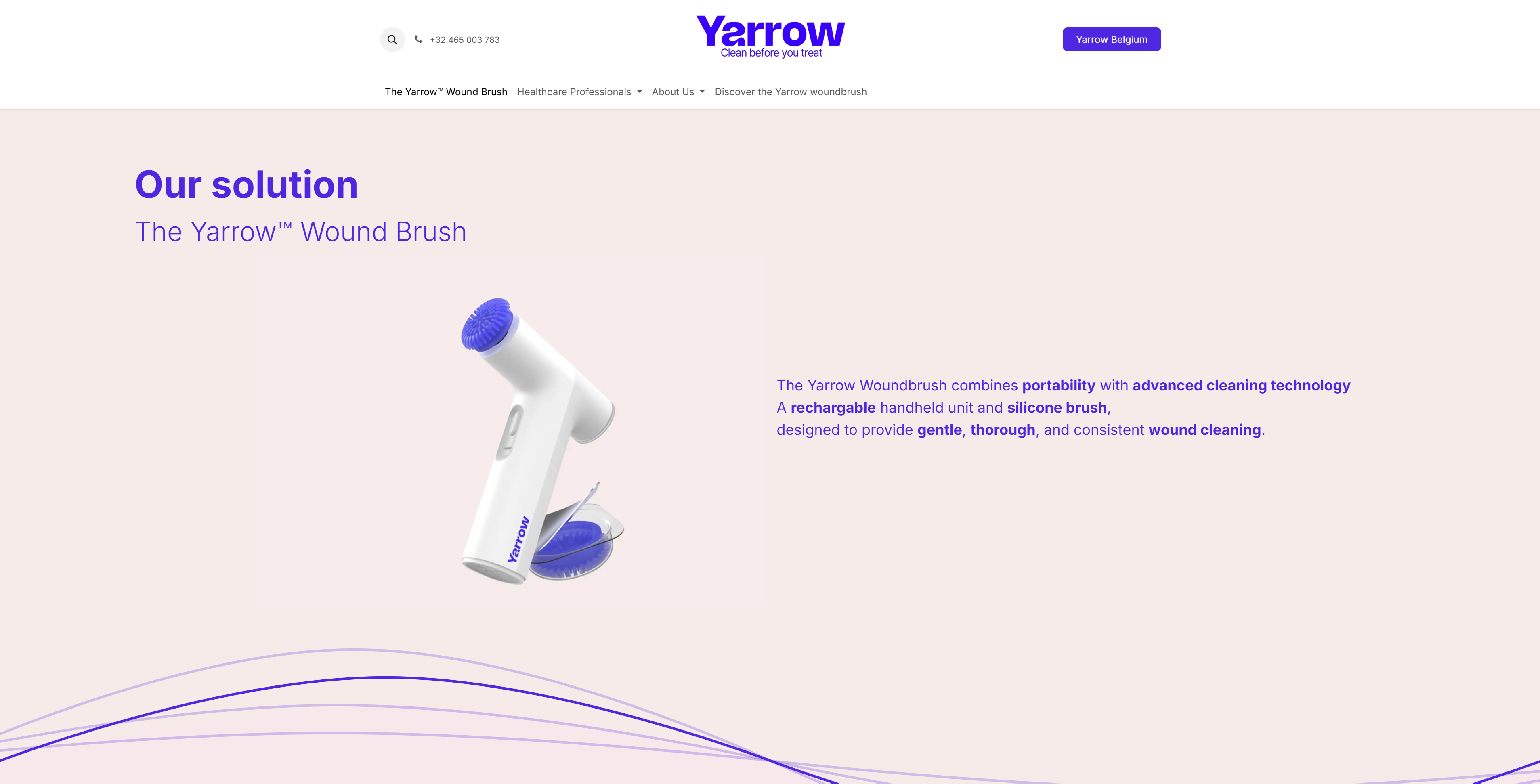 Yarrow Woundbrush
